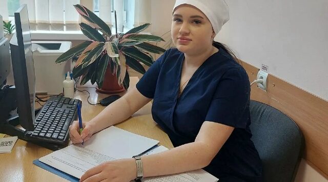В поликлинике Брасовской центральной районной больницы трудится молодая медсестра