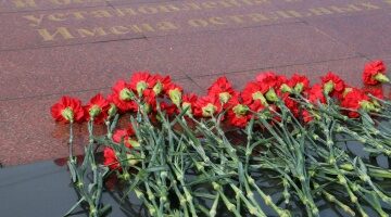 Сегодня на мемориальном комплексе «Хацунь» состоялся митинг