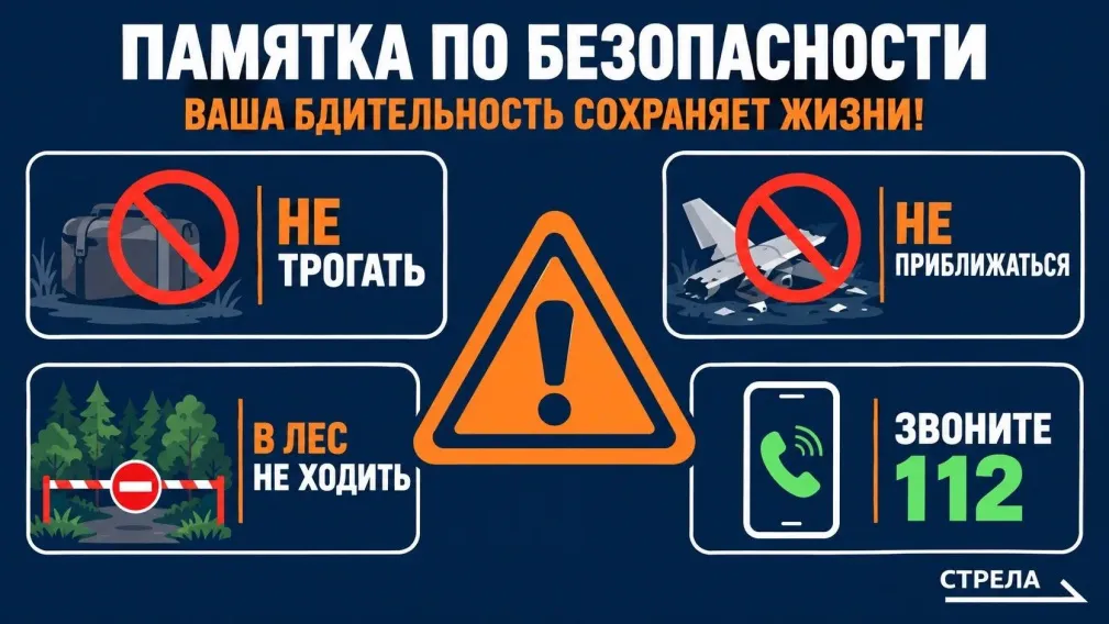 Как вести себя жителям Брянщины при обнаружении опасных предметов, БПЛА и в приграничных лесах